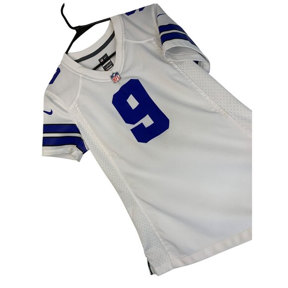 Retro Nike NFL Dallas Cowboys Tony Romo #9 Women's Jersey White Size S - Picture 1 of 7